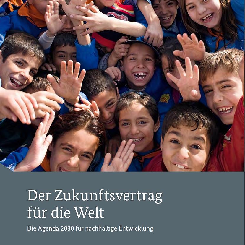 Deckblatt der Agenda 2030