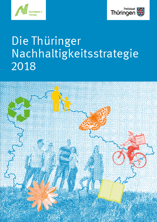 Deckblatt der Thüringer Nachhaltigkeitsstrategie